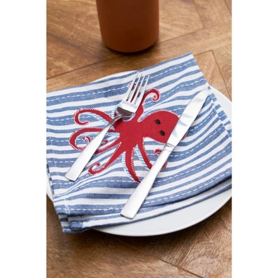 C&F Home Octopus Stripe Napkin Set Of 6 5 C&F Home Octopus Stripe Napkin Set Of 6 - Image 3