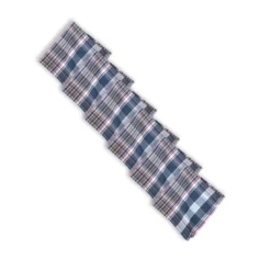 C&F Home Lawson Lake Plaid Napkin Set Of 6 Decor