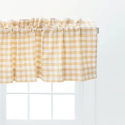 C&F Home Ashford Cornsilk Yellow Valance