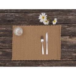 C&F Home Braided Rope Single Placemats Collection