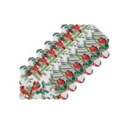 C&F Home Delwyn Cardinal Placemats Set Of 6, 13" X 19" -C&F Home GUEST 6eef9a05 2ef4 4c8e b4a6 ab9635cbd43e