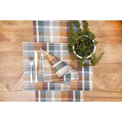 C&F Home Aspen Plaid 100% Cotton Table Runner 13" X 72" 6 C&F Home Aspen Plaid 100% Cotton Table Runner 13" X 72" - Image 4