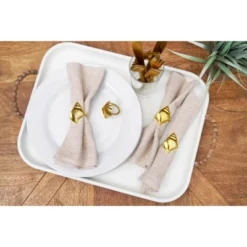 C&F Home Gold Conch Shell Napkin Rings Set Of 4 9 C&F Home Gold Conch Shell Napkin Rings Set Of 4 -C&F Home GUEST 744f626b 1bc0 4586 a537 ff1337fdd70e