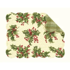 C&F Home Holly Rectangular Placemat Set Of 4 8 C&F Home Holly Rectangular Placemat Set Of 4 -C&F Home GUEST 76337456 dd01 4b74 963d edf67678ba10