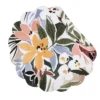 C&F Home Joelle Floral Flowers Palm Leaf Vibrant Scalloped Round Placemats Set Of 6, 17"