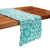 C&F Home Madison Aqua Table Runner 14" X 51" -C&F Home GUEST 79e8dd93 9c67 4572 9947 602eb0764d84