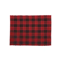 C&F Home Red Black Plaid Placemats Set Of 6, 13" X 19" 7 C&F Home Red Black Plaid Placemats Set Of 6, 13" X 19" -C&F Home GUEST 7a6906bb 4302 4069 9755 53e8ce15b528