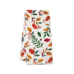 C&F Home Harvest Leaves Towel & Spoon Set Of 2