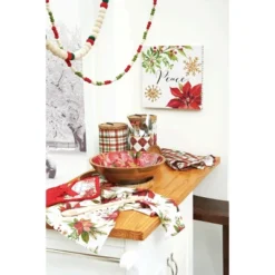 C&F Home Poinsettia Christmas Hardboard Pmat 8 C&F Home Poinsettia Christmas Hardboard Pmat -C&F Home GUEST 81b9f50f c765 45c4 8b6a 295db3ca4e73