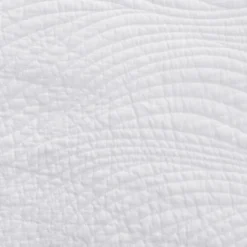 C&F Home 26" X 26" Tranquil Waves White Euro Sham -C&F Home GUEST 82128c18 b30e 4b87 a138 7e7620c52b01