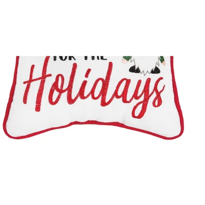 C&F Home Gnome For The Holidays Embroidered Throw Pillow 4 C&F Home Gnome For The Holidays Embroidered Throw Pillow - Image 2