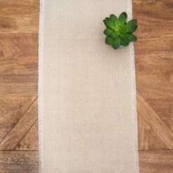 C&F Home Fringed Sand Table Runner 14" X 72"
