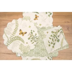 C&F Home Althea Floral Cotton Reversible Napkin Set Of 6 -C&F Home GUEST 84037f7a b423 4091 87b7 afe02afd03df