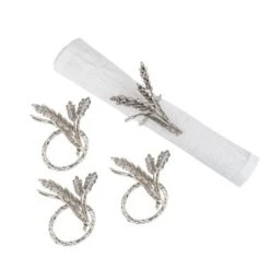 C&F Home Charcoal Wheat Napkin Rings Set Of 4 7 C&F Home Charcoal Wheat Napkin Rings Set Of 4 -C&F Home GUEST 84f6fae0 ac79 4539 9080 94d09a7c774c