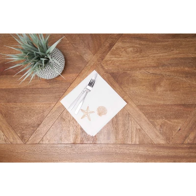 C&F Home Sandy Coast Cotton Napkin - Nautical Coral & Starfish Design 4 C&F Home Sandy Coast Cotton Napkin - Nautical Coral & Starfish Design - Image 2