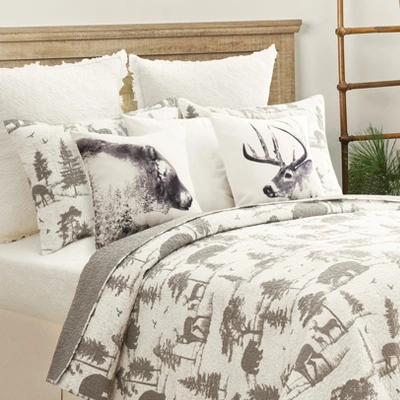 C&F Home Deer Forest Indoor And Outdoor Throw Pillow 3 C&F Home Deer Forest Indoor And Outdoor Throw Pillow