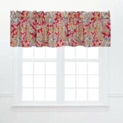 C&F Home Rhapsody Red Valance Collection -C&F Home GUEST 8887301c 104e 4fbf 9954 4197c5d945fd