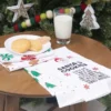 C&F Home Holiday Christmas "Santa's Cookies" Recipe With Santa Claus Face Cotton Flour Sack Kitchen Dish Towel Decor Decoration 27L X 18W In. -C&F Home GUEST 8893ed71 5181 45bd 8c36 176571b3c60b