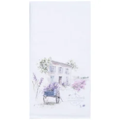 C&F Home 27" X 18" Lavender Countryside Eau De Kitchen And Bathroom Graphic Print Hand Towel -C&F Home GUEST 88f88f95 efc7 4748 aab8 ebfdabd144c2