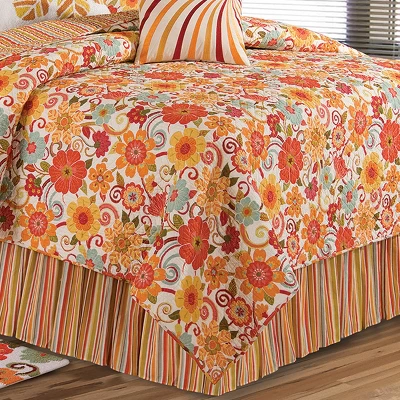 C&F Home Giselle Bed Skirt 4 C&F Home Giselle Bed Skirt - Image 2