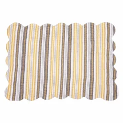 C&F Home Shay Damask Placemats Set Of 6, 13" X 19" -C&F Home GUEST 8c97ccce b82e 4fc8 a475 ad10fbead8d3