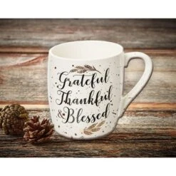 C&F Home 30 Oz. Grateful, Thankful, Blessed Mug -C&F Home GUEST 8d0eb09e 7691 4a4a 9517 cc1948440938