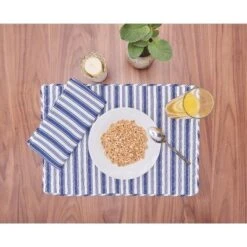 C&F Home French Stripe Navy Napkin Set Of 6