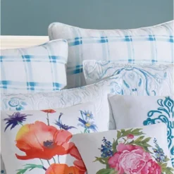 C&F Home 26" X 26" Veranda Cotton Euro Sham - Machine Washable -C&F Home GUEST 8f02552d a0a8 4d34 b23a c3614f688de5