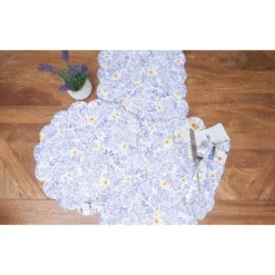 C&F Home Lovely Blues Scalloped Round Placemats Set Of 6 Floral Design All Seasons, 17" 16 C&F Home Lovely Blues Scalloped Round Placemats Set Of 6 Floral Design All Seasons, 17" -C&F Home GUEST 8fb10350 92e6 49e1 b0f3 ac8342a883c7 5