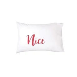 C&F Home 20" X 30" Naughty And Nice Christmas Holiday Pillowcase Set -C&F Home GUEST 906e74bf 9f13 4157 bcc2 4a1a2893d512