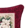 C&F Home 14" X 14" White Poinsettia Needlepoint Pillow 1 C&F Home 14" X 14" White Poinsettia Needlepoint Pillow -C&F Home GUEST 913d231f 622b 4a03 9f1e d553d435bcae