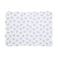 C&F Home Lana Palms Reversible Machine Washable Scallop Quilt Placemats Set Of 6 -C&F Home GUEST 930ad81d 5e62 4f4c ad5f f89ace460929