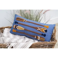 C&F Home Nautical Oars Throw Pillow