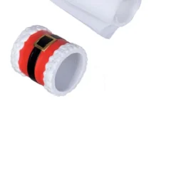 C&F Home Santa Belt Napkin Rings Set Of 4 -C&F Home GUEST 9490de86 d6ff 43eb bb54 d3a8b5820d68