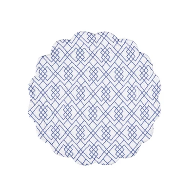 C&F Home Cynthia Round Cotton Quilted Reversible Placemats Set Of 6, 17" 5 C&F Home Cynthia Round Cotton Quilted Reversible Placemats Set Of 6, 17" - Image 3