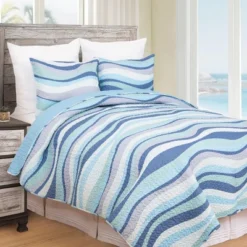 C&F Home Seawaves Coastal Beach Quilt Set -C&F Home GUEST 96201f9c d83f 4489 91bd 9c86abcda755