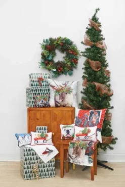 C&F Home Puppy Wagon Printed Throw Pillow -C&F Home GUEST 966c873f 4f40 4347 b684 53055b1c8b96