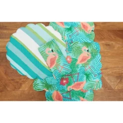 C&F Home Isla Island Cotton Quilted Reversible Rectangular Placemats Set Of 6, 13" X 19" -C&F Home GUEST 96b89126 e688 43b5 879c f6bc0dfc076a