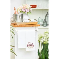 C&F Home Fall "Sweater Weather" 100% Cotton Flour Sack Kitchen Dishtowel -C&F Home GUEST 9874dd79 d924 43c2 97a7 a0eaeeb93f8a