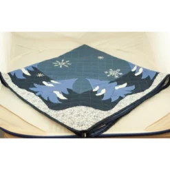 C&F Home Snowflakes Quilted Table Topper 54" X 54"