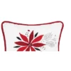 C&F Home Poinsettia & Mistletoe Embroidered Throw Pillow 1 C&F Home Poinsettia & Mistletoe Embroidered Throw Pillow -C&F Home GUEST 98838a4d 7613 4a30 8fc6 834e90c9be15