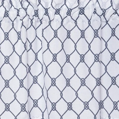 C&F Home Knots Valance Set Of 2 3 C&F Home Knots Valance Set Of 2