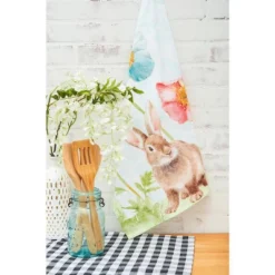 C&F Home Sitting Easter Bunny Rabbit Spring Printed Flour Sack Kitchen Dishtowel -C&F Home GUEST 9c404f5a d2a6 498f 98d6 149006d88ea6