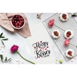 C&F Home Valentine's Day "Hugs & Kisses" XOXO Embroidered Waffle Weave Kitchen Dishtowel 9 C&F Home Valentine's Day "Hugs & Kisses" XOXO Embroidered Waffle Weave Kitchen Dishtowel -C&F Home GUEST 9c83588b da5d 47aa 8fb5 30c48064b94a