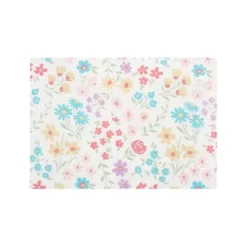 C&F Home Bunnies & Blooms Placemats Set Of 6, 14" X 20"