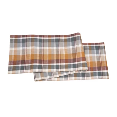 C&F Home Aspen Plaid 100% Cotton Table Runner 13" X 72" 7 C&F Home Aspen Plaid 100% Cotton Table Runner 13" X 72" - Image 5
