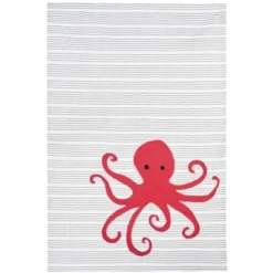 C&F Home Octopus Stripe Printed Kitchen Towel Set Of 2 Decor