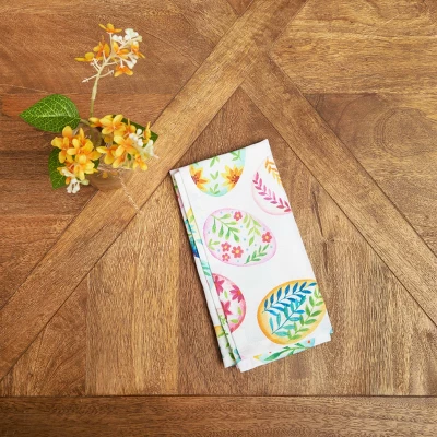 C&F Home Easter Egg Charm & Plaid Napkin 4 C&F Home Easter Egg Charm & Plaid Napkin - Image 2