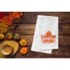 C&F Home "Family" Leaf Embroidered Waffle Weave Kitchen Autumn Dishtowel