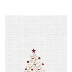 C&F Home Christmas Tree Swirl Towel
